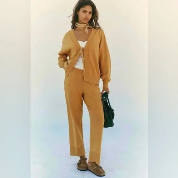 Free People Solar Cardigan & Pants Set